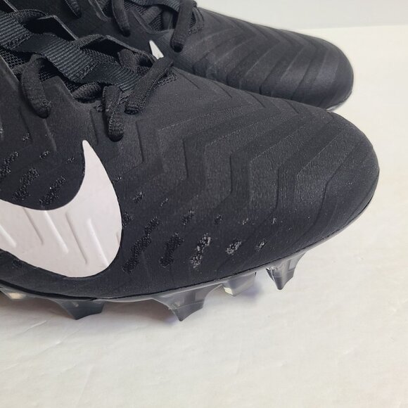Nike Alpha Menace Pro 2 Low Football Cleats CV6477-001 Size 13.5 Black